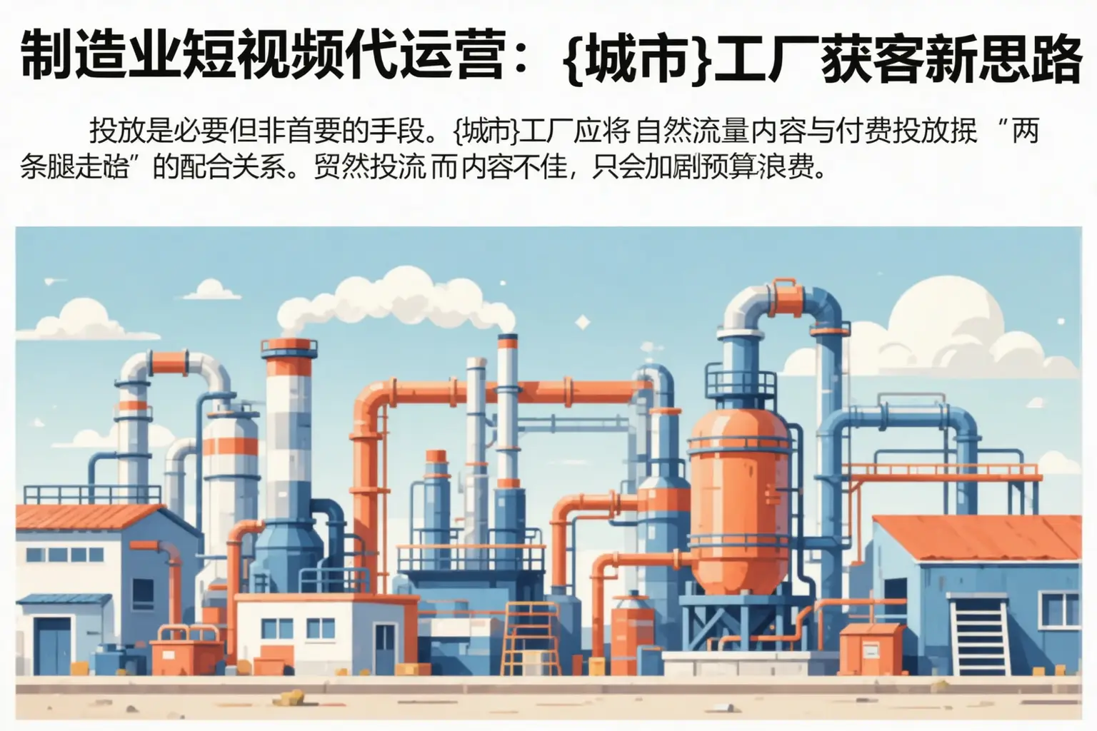 制造业短视频代运营:信丰工厂获客新思路